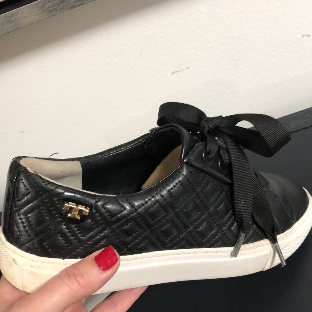Tory Burch Black Leather Shoes - Picture 12 of 13